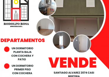 Departamentos de un dormitorio con cochera sobre calle Santiago Álvarez, Santa Rosa, La Pampa