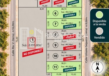Terrenos disponibles en Barrio Los Fresnos, Santa Rosa, La Pampa