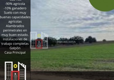 Campo de 822 has a escasos kilometros de Santa Rosa, La Pampa